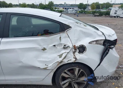 2015 Hyundai Elantra Limited из США, поврежденный, VIN 5NPDH4AE6FH593578